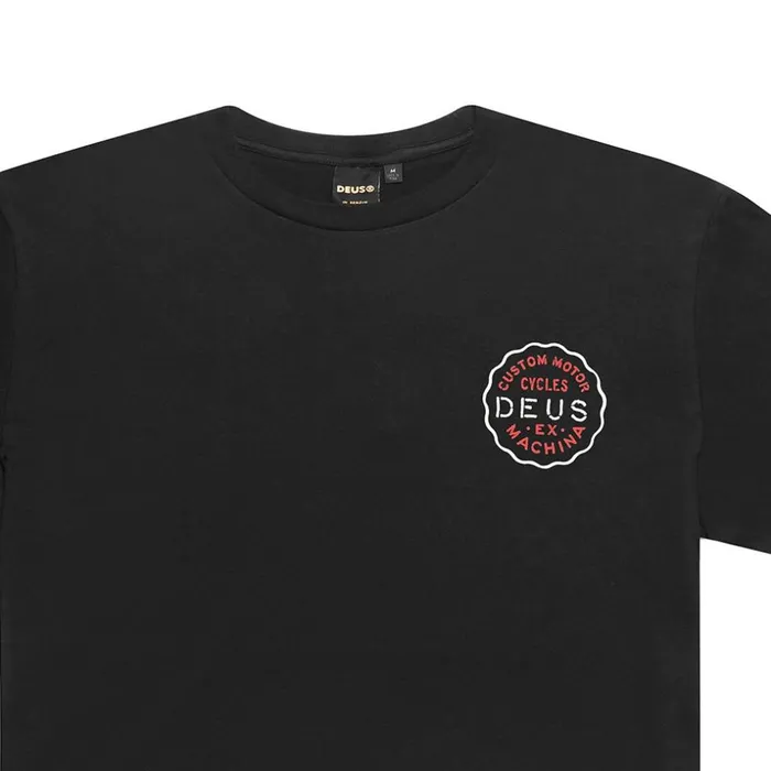 Men Milano Address Tee 8211 Black Deus Ex Machina Tees Men Milano Address Tee 8211 Black Deus Ex Machina Tees