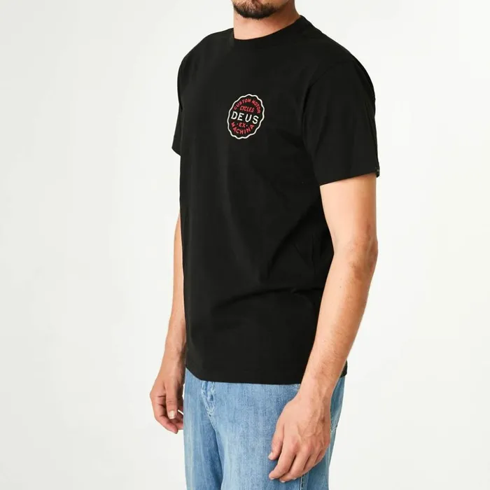 Men Milano Address Tee 8211 Black Deus Ex Machina Tees Men Milano Address Tee 8211 Black Deus Ex Machina Tees
