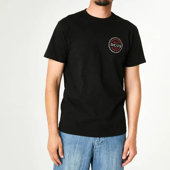 Men Milano Address Tee 8211 Black Deus Ex Machina Tees Men Milano Address Tee 8211 Black Deus Ex Machina Tees