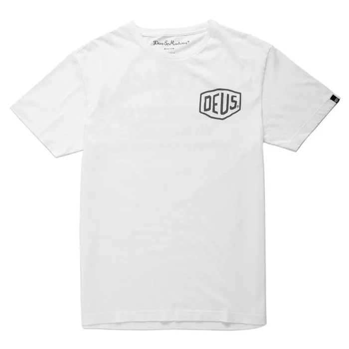 Men Milano Address Tee 8211 White Deus Ex Machina Tees