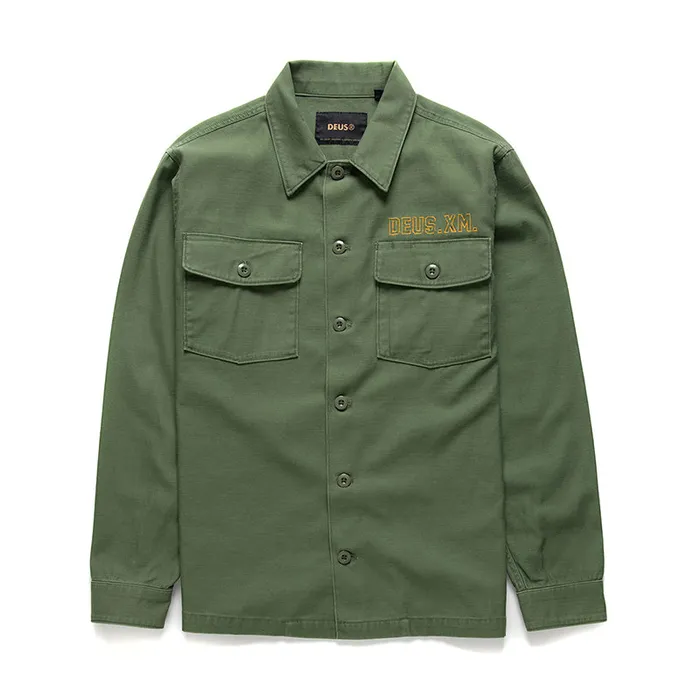Men Monty Overshirt 8211 Clover Deus Ex Machina Jackets Men Monty Overshirt 8211 Clover Deus Ex Machina Jackets