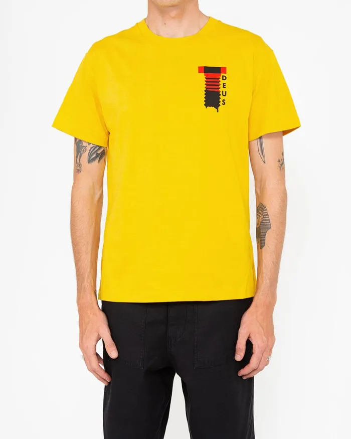 Men Naito Amsterdam Tee 8211 Sunflower Gold Deus Ex Machina Tees