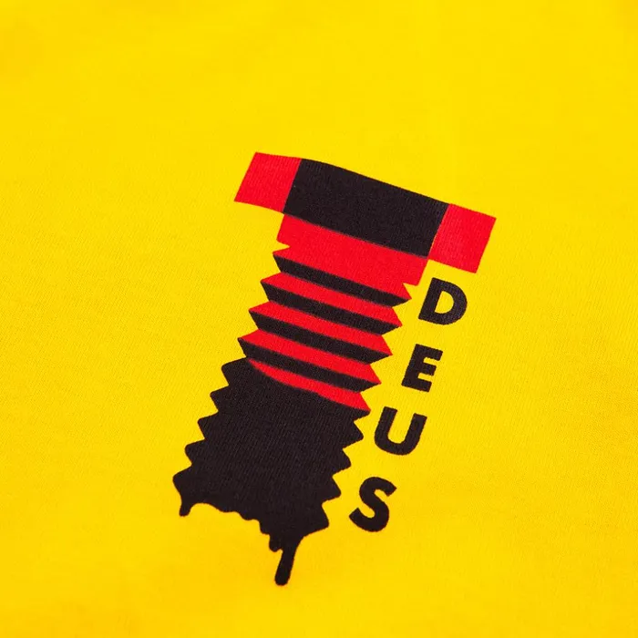 Men Naito Amsterdam Tee 8211 Sunflower Gold Deus Ex Machina Tees Men Naito Amsterdam Tee 8211 Sunflower Gold Deus Ex Machina Tees