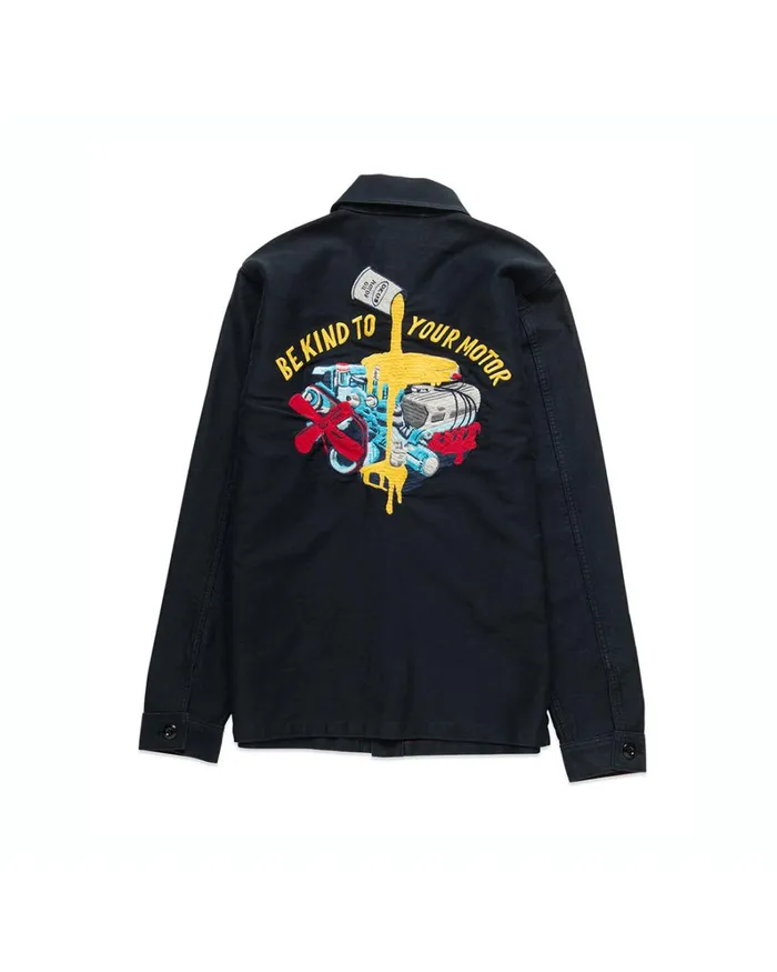 Men Naito Chore Jacket 8211 Black Deus Ex Machina Jackets Men Naito Chore Jacket 8211 Black Deus Ex Machina Jackets