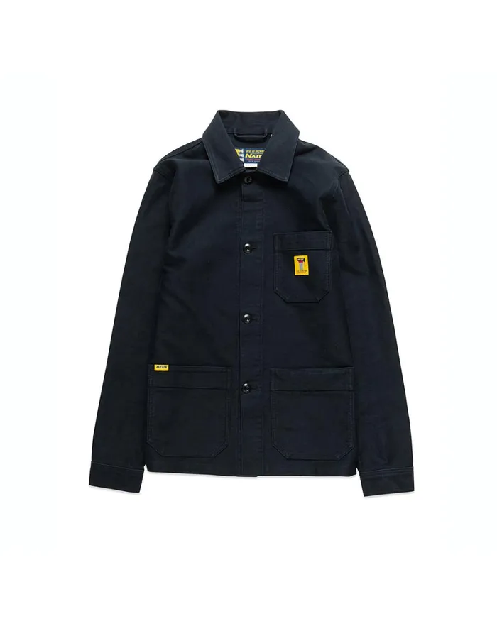 Men Naito Chore Jacket 8211 Black Deus Ex Machina Jackets Men Naito Chore Jacket 8211 Black Deus Ex Machina Jackets