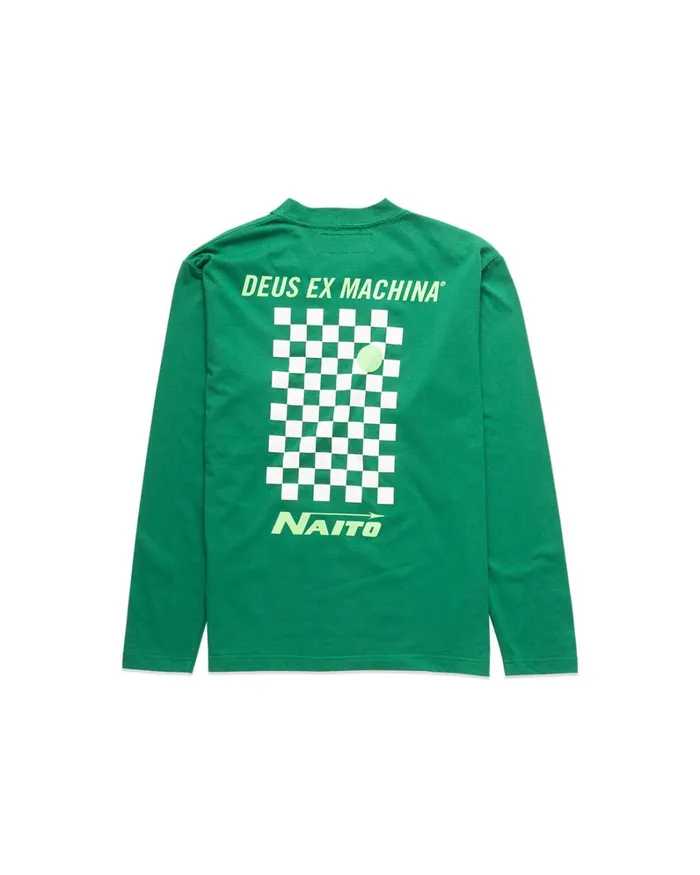 Men Naito Long Sleeve Tee 8211 Amazon Green Deus Ex Machina Tees Men Naito Long Sleeve Tee 8211 Amazon Green Deus Ex Machina Tees
