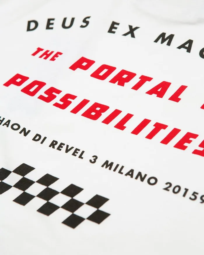 Men Naito Milan Tee 8211 Vintage White Deus Ex Machina Tees Men Naito Milan Tee 8211 Vintage White Deus Ex Machina Tees