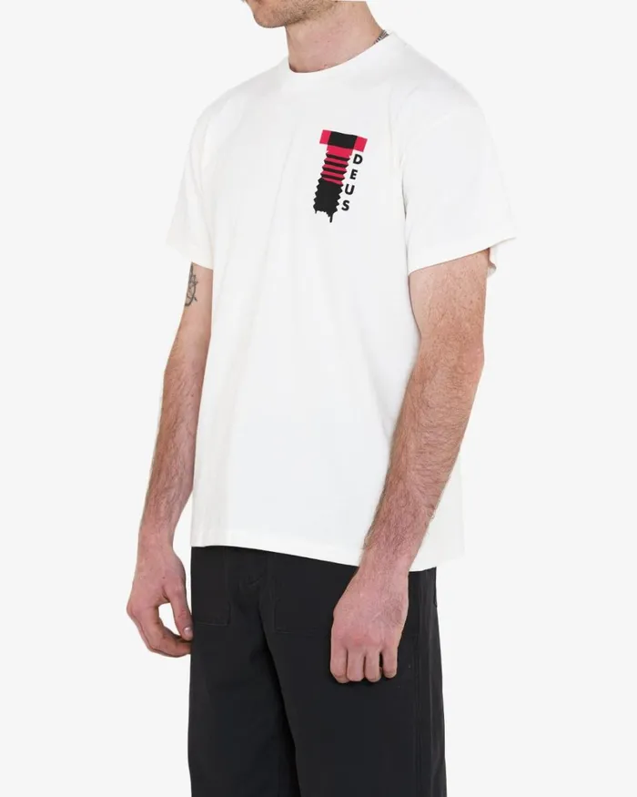 Men Naito Venice Tee 8211 Vintage White Deus Ex Machina Tees Men Naito Venice Tee 8211 Vintage White Deus Ex Machina Tees