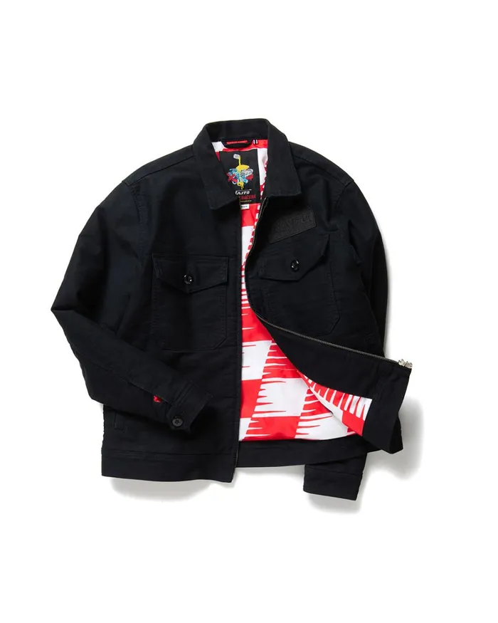 Men Naito Work Jacket 8211 Black Deus Ex Machina Jackets Men Naito Work Jacket 8211 Black Deus Ex Machina Jackets