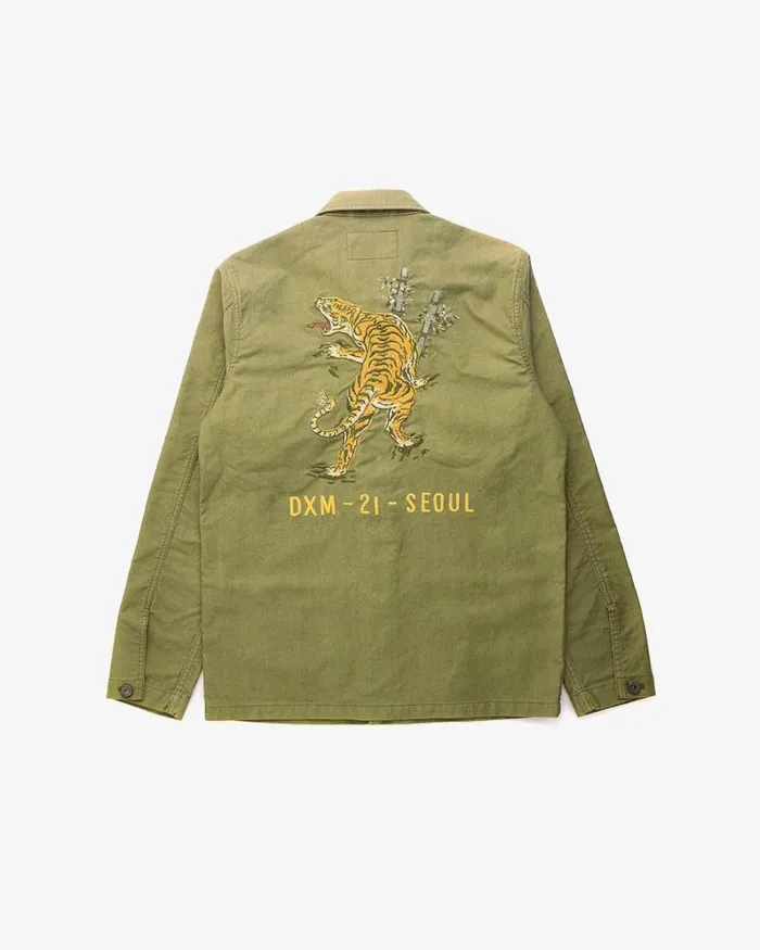 Men P41 Overshirt 8211 Olive Drab Deus Ex Machina Jackets