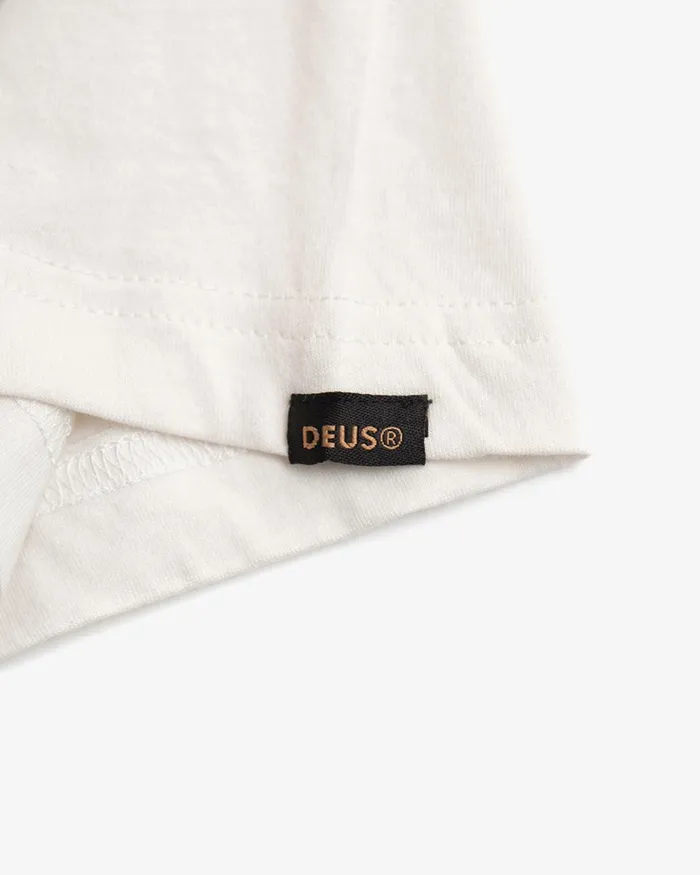 Men Panorama Tee 8211 Vintage White Deus Ex Machina Tees Men Panorama Tee 8211 Vintage White Deus Ex Machina Tees