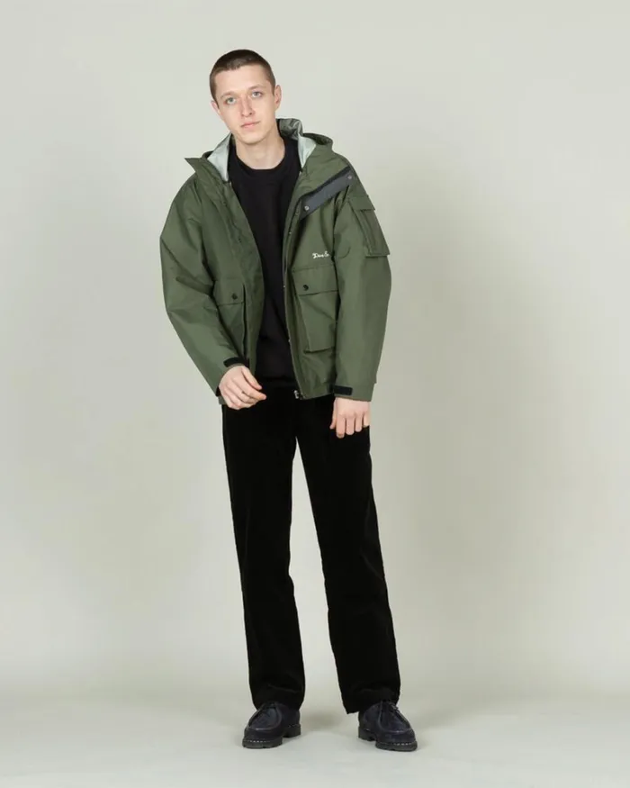 Men Pinnacle Jacket 8211 Olive Deus Ex Machina Jackets Men Pinnacle Jacket 8211 Olive Deus Ex Machina Jackets