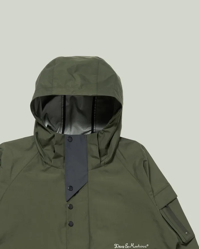 Men Pinnacle Jacket 8211 Olive Deus Ex Machina Jackets Men Pinnacle Jacket 8211 Olive Deus Ex Machina Jackets