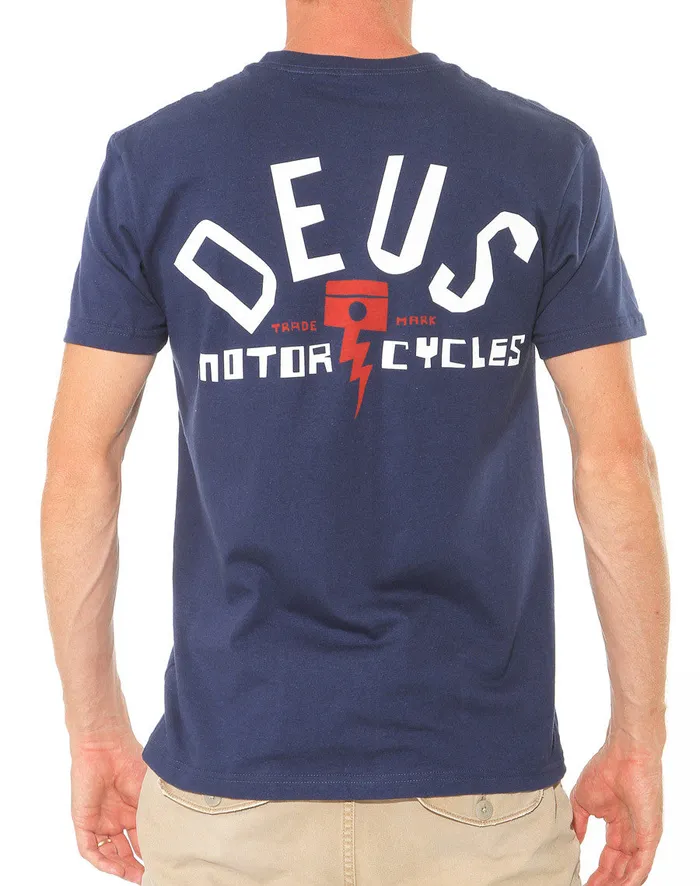 Men Pisstin Tee 8211 Navy Deus Ex Machina Tees Men Pisstin Tee 8211 Navy Deus Ex Machina Tees