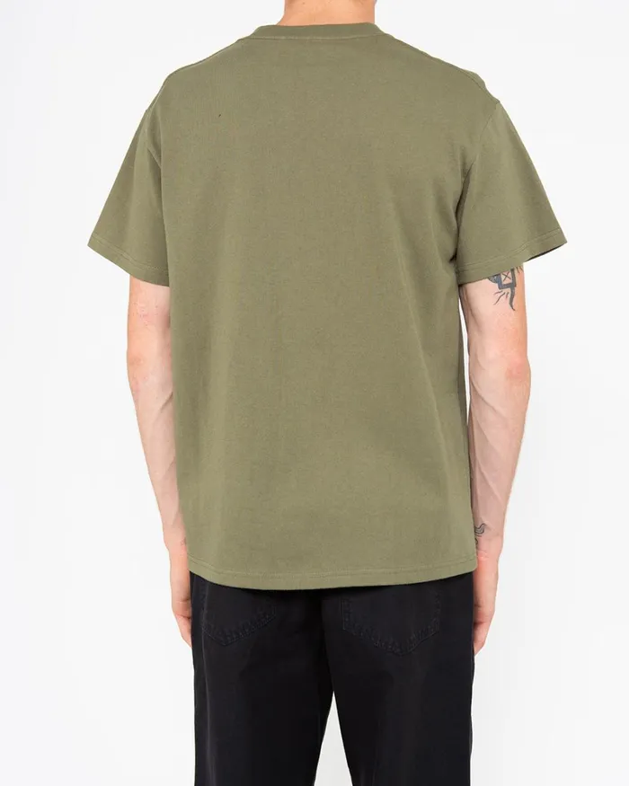 Men Plain Military Tee 8211 Clover Deus Ex Machina Tees Men Plain Military Tee 8211 Clover Deus Ex Machina Tees