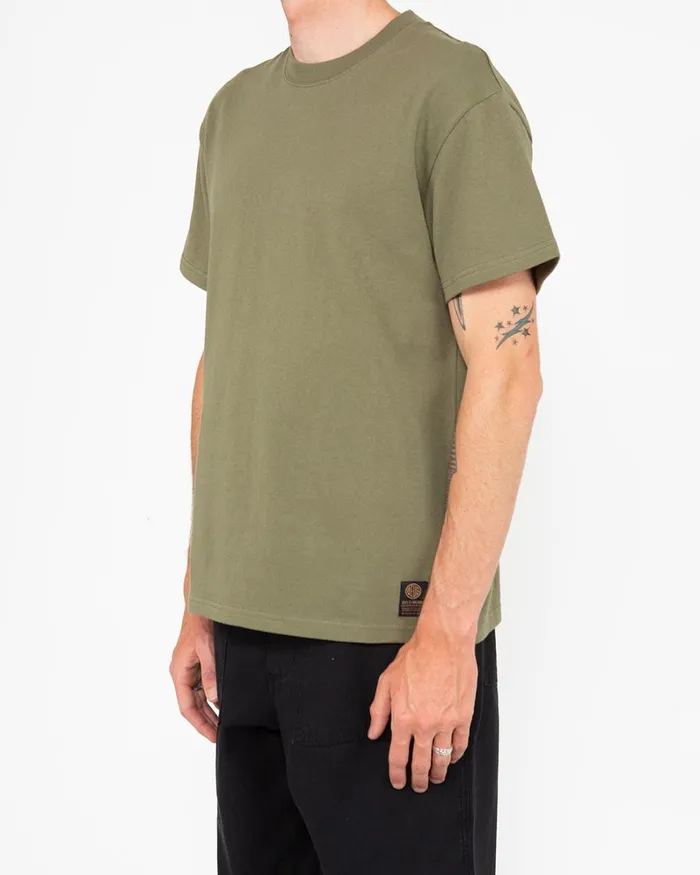 Men Plain Military Tee 8211 Clover Deus Ex Machina Tees Men Plain Military Tee 8211 Clover Deus Ex Machina Tees