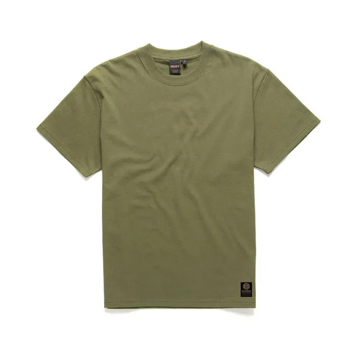 Men Plain Military Tee 8211 Clover Deus Ex Machina Tees Men Plain Military Tee 8211 Clover Deus Ex Machina Tees