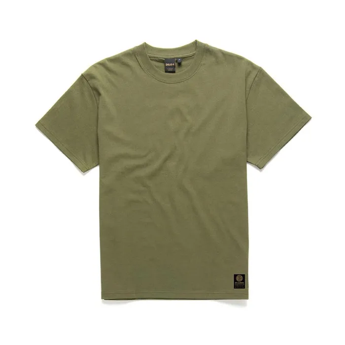 Men Plain Military Tee 8211 Clover Deus Ex Machina Tees Men Plain Military Tee 8211 Clover Deus Ex Machina Tees