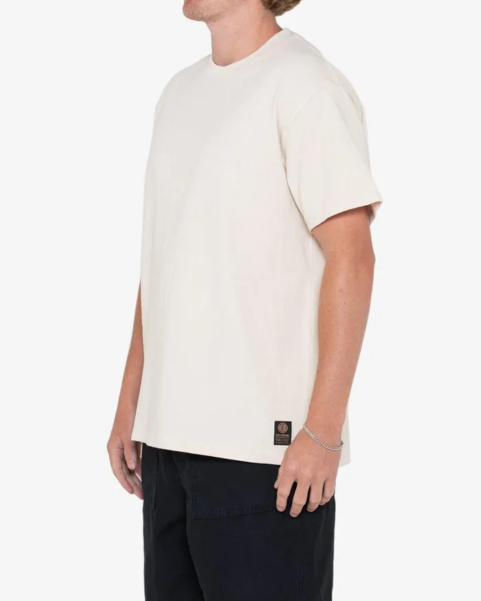 Men Plain Military Tee 8211 Dirty White Deus Ex Machina Tees Men Plain Military Tee 8211 Dirty White Deus Ex Machina Tees