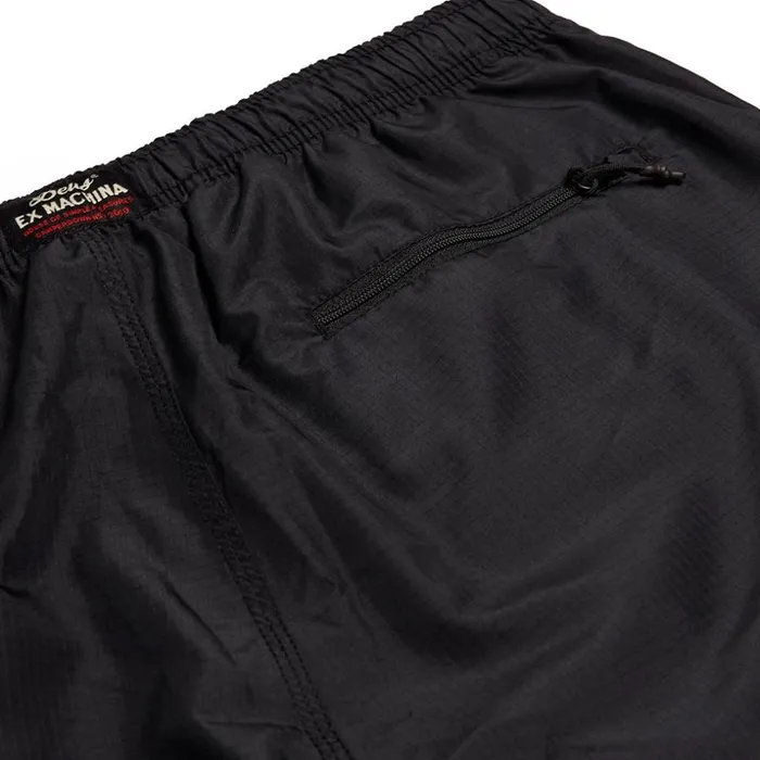 Men Plains 16 Inch Boardshort 8211 Black Deus Ex Machina Boardshorts Men Plains 16 Inch Boardshort 8211 Black Deus Ex Machina Boardshorts