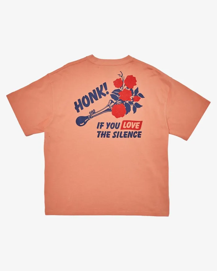 Men Posy Tee 8211 Sunkist Orange Deus Ex Machina Tees Men Posy Tee 8211 Sunkist Orange Deus Ex Machina Tees