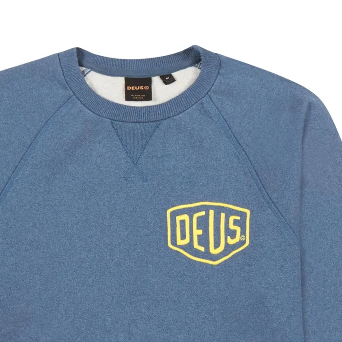 Men Premium Venice Crew 8211 Dark Blue Deus Ex Machina HoodiesFleece Men Premium Venice Crew 8211 Dark Blue Deus Ex Machina HoodiesFleece