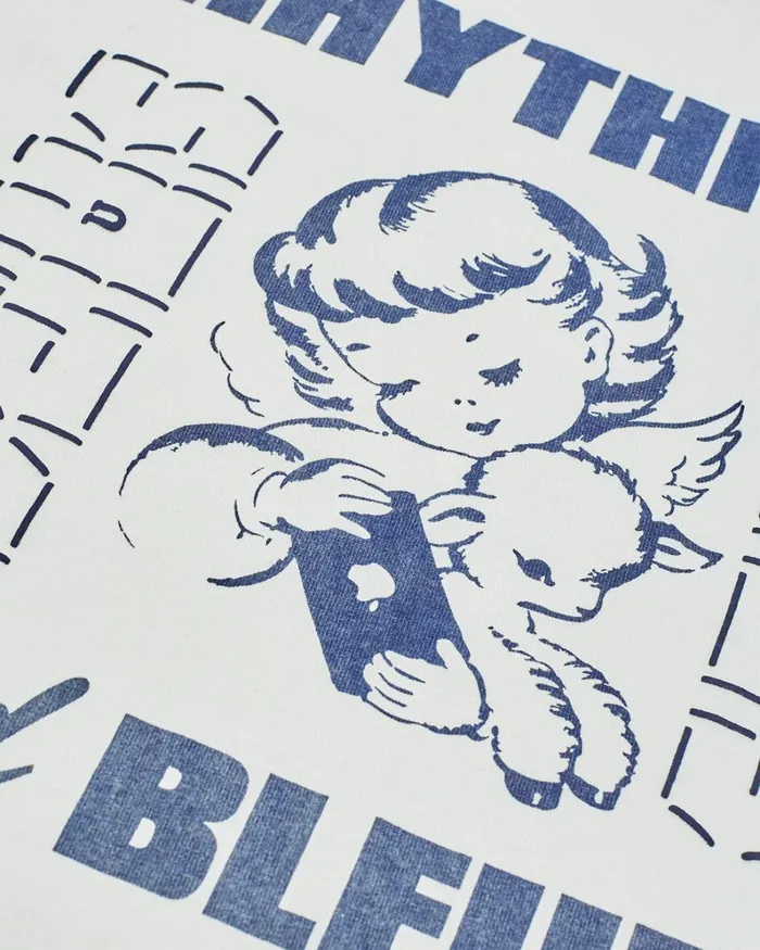 Men RandB Tee 8211 Vintage White Deus Ex Machina Tees Men RandB Tee 8211 Vintage White Deus Ex Machina Tees