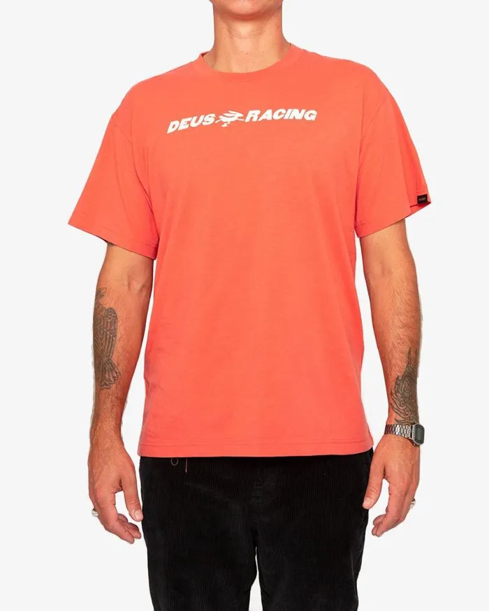 Men Rabbit Run Tee 8211 Burnt Sienna Deus Ex Machina Tees