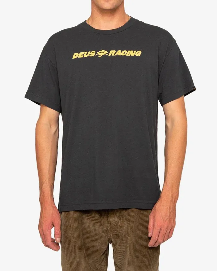 Men Rabbit Run Tee 8211 Phantom Black Deus Ex Machina Tees