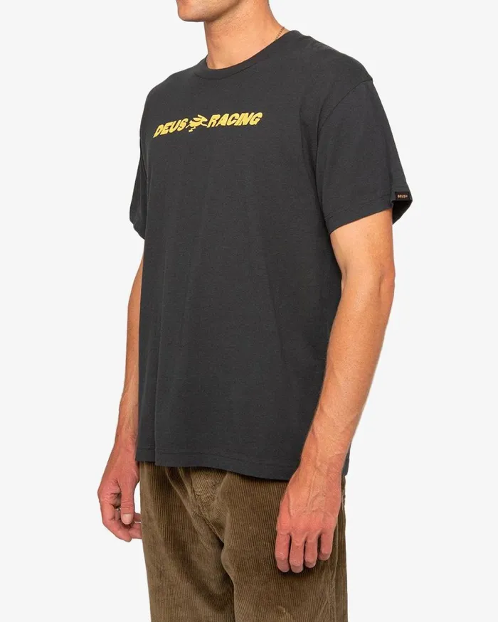 Men Rabbit Run Tee 8211 Phantom Black Deus Ex Machina Tees Men Rabbit Run Tee 8211 Phantom Black Deus Ex Machina Tees