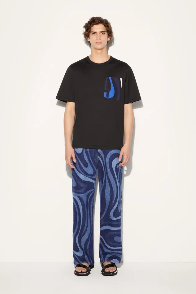 Men Ready To Wear PUCCI MarmoPrint Cotton TShirt