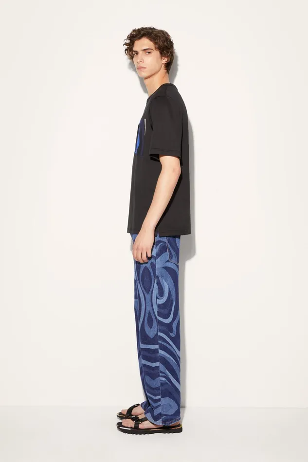 Men Ready To Wear PUCCI MarmoPrint Cotton TShirt