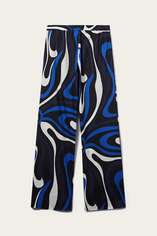 Men Ready To Wear PUCCI MarmoPrint Cotton Trousers