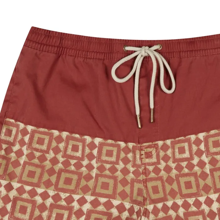 Men Sandbar Breeze Blocks Boardshort 8211 Red Ochre Deus Ex Machina Boardshorts Men Sandbar Breeze Blocks Boardshort 8211 Red Ochre Deus Ex Machina Boardshorts