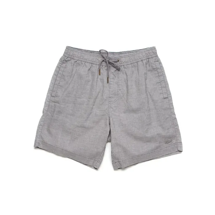 Men Sandbar Hemp Short 8211 Grey Rock Deus Ex Machina Boardshorts