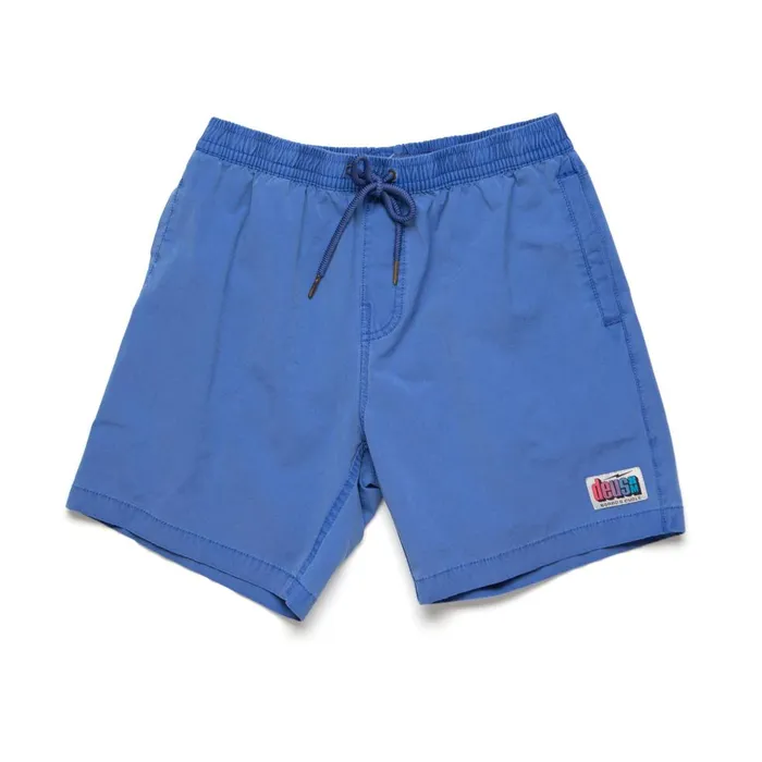 Men Sandbar Solid Dye 8211 Deja Blue Deus Ex Machina Boardshorts