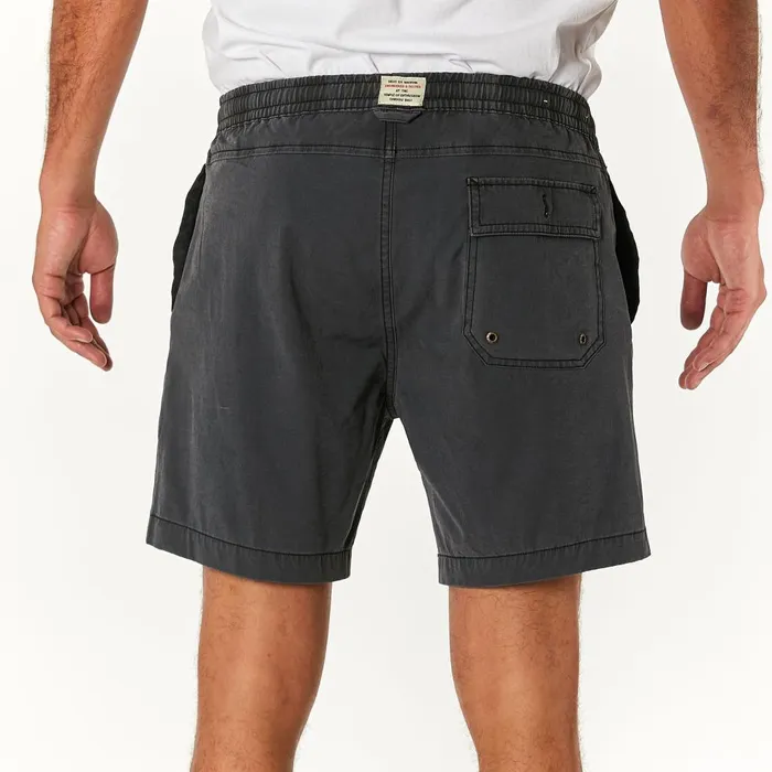 Men Sandbar Solid Dye 8211 Phantom Black Deus Ex Machina Boardshorts Men Sandbar Solid Dye 8211 Phantom Black Deus Ex Machina Boardshorts