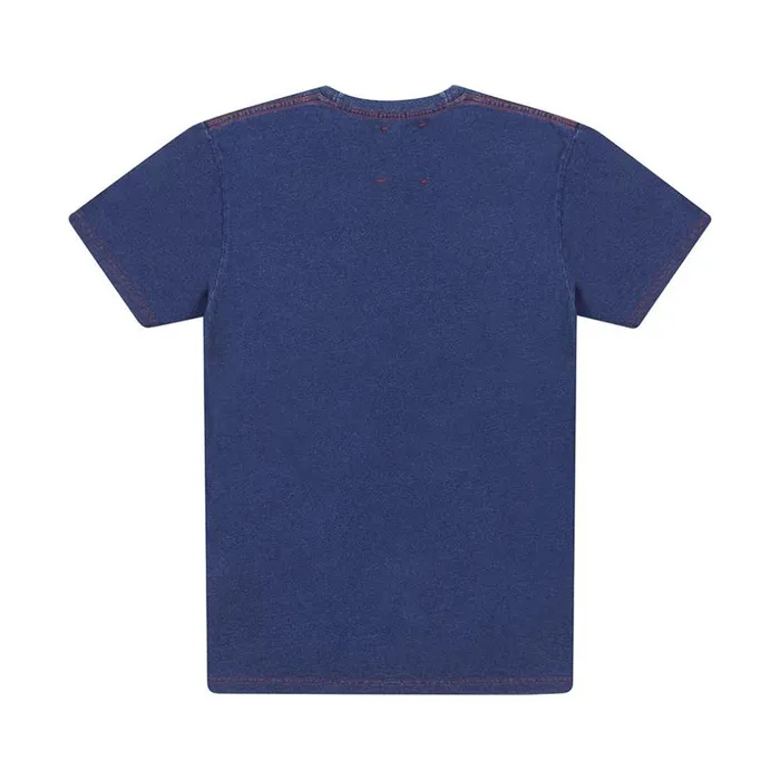Men Shield Indigo Tee 8211 Dark Indigo Deus Ex Machina Tees Men Shield Indigo Tee 8211 Dark Indigo Deus Ex Machina Tees