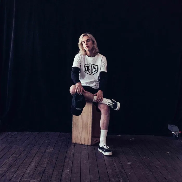 Men Shield Tee 8211 White Deus Ex Machina Tees Men Shield Tee 8211 White Deus Ex Machina Tees