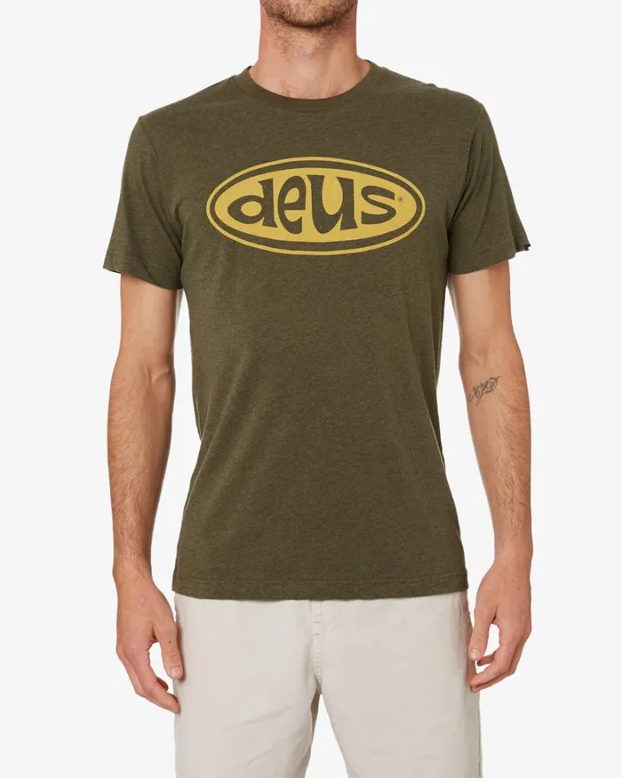 Men Shiner Tee 8211 Leaf Marle Deus Ex Machina Tees