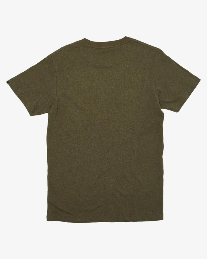 Men Shiner Tee 8211 Leaf Marle Deus Ex Machina Tees Men Shiner Tee 8211 Leaf Marle Deus Ex Machina Tees