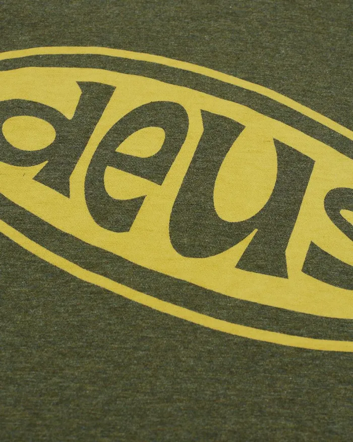 Men Shiner Tee 8211 Leaf Marle Deus Ex Machina Tees Men Shiner Tee 8211 Leaf Marle Deus Ex Machina Tees