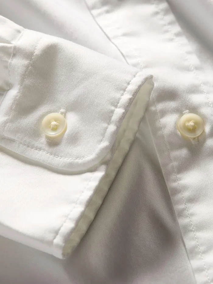 Men Shirts Faherty Movement Shirt Cloud White