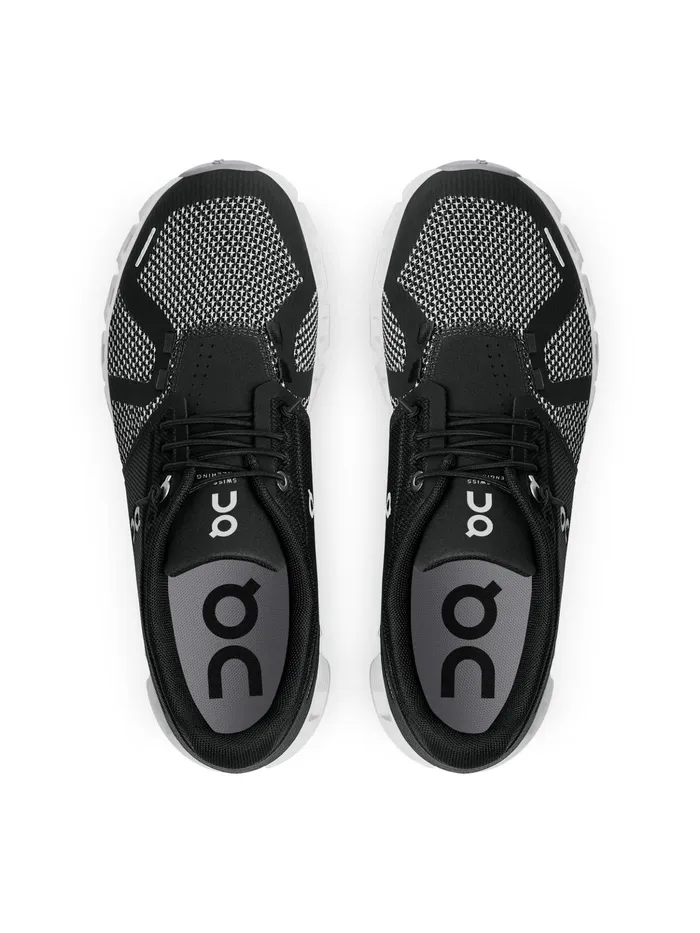 Men Shoes Faherty On Running Cloud 5 Combo Sneakers Black Alloy
