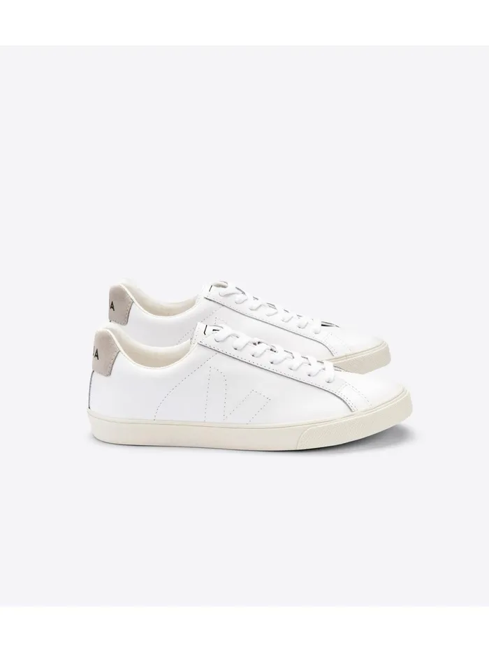 Men Shoes Faherty VEJA Men039s Esplar Leather Sneaker Extra White