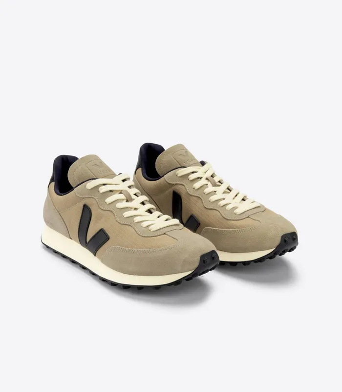 Men Shoes Faherty VEJA Men039s Rio Branco Dune Black