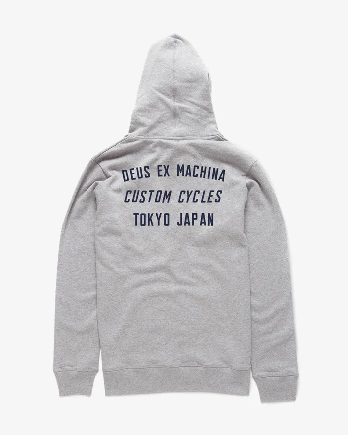Men Speed Stix Hoodie 8211 Grey Marle Deus Ex Machina HoodiesFleece Men Speed Stix Hoodie 8211 Grey Marle Deus Ex Machina HoodiesFleece