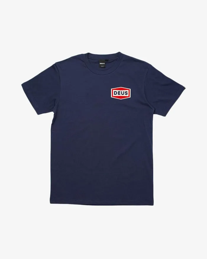 Men Speed Stix Tee 8211 Navy Deus Ex Machina Tees
