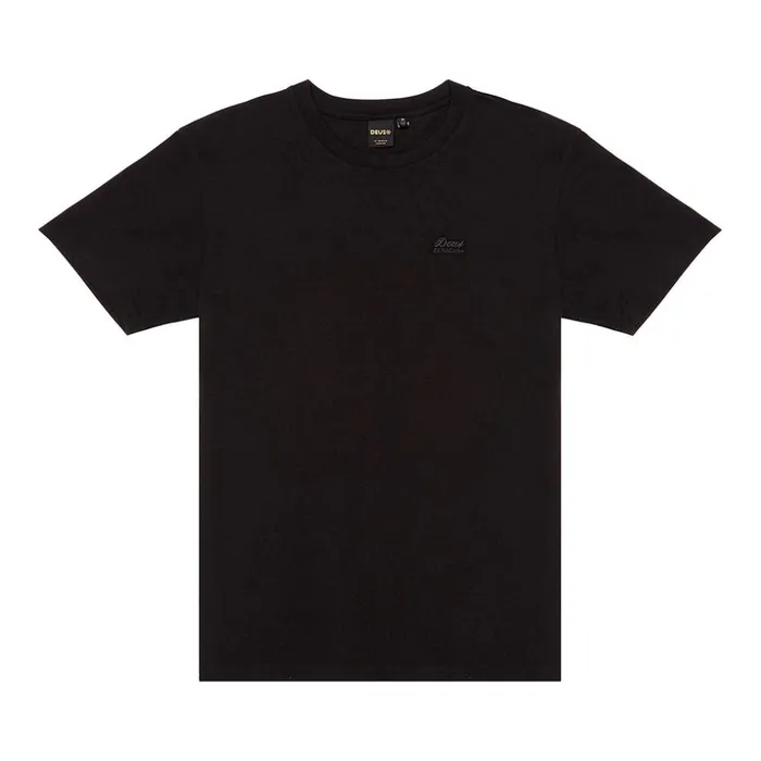 Men Standard Embroidered Tee 8211 Black Deus Ex Machina Tees