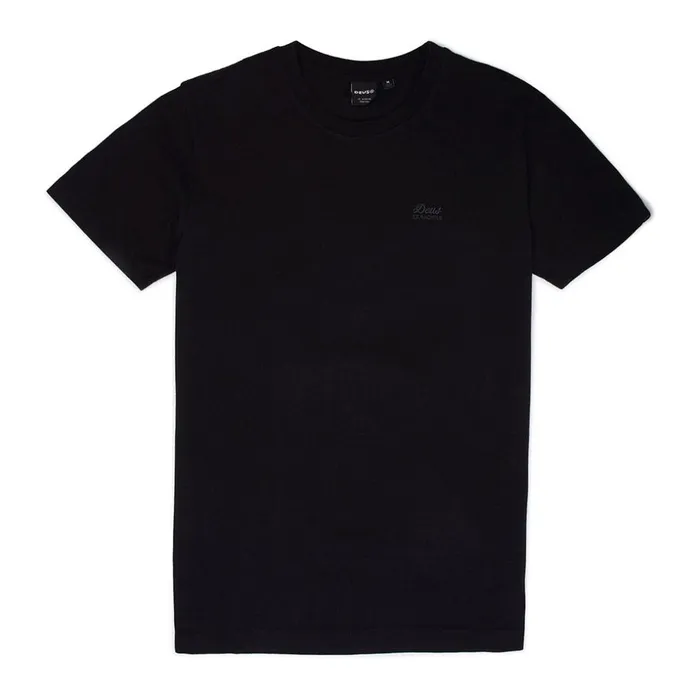 Men Standard Embroidered Tee 8211 Black Deus Ex Machina Tees Men Standard Embroidered Tee 8211 Black Deus Ex Machina Tees